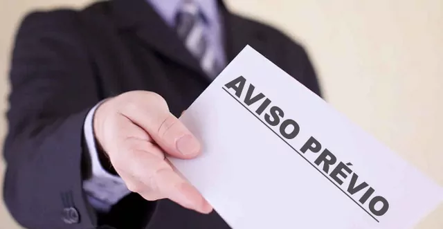 aviso prévio