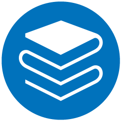blue logo of the Portal da Contabilidade blog