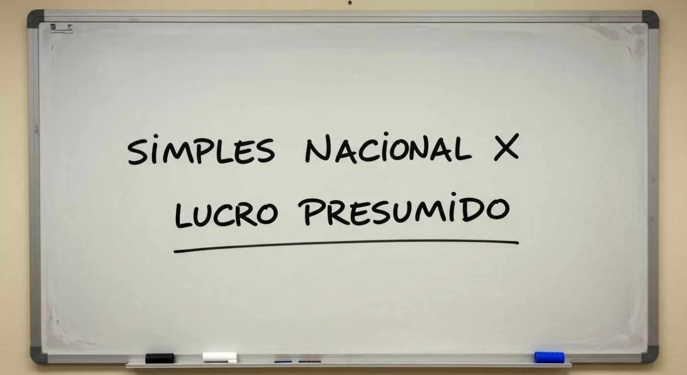 Comparativo prático Simples Nacional x Lucro Presumido