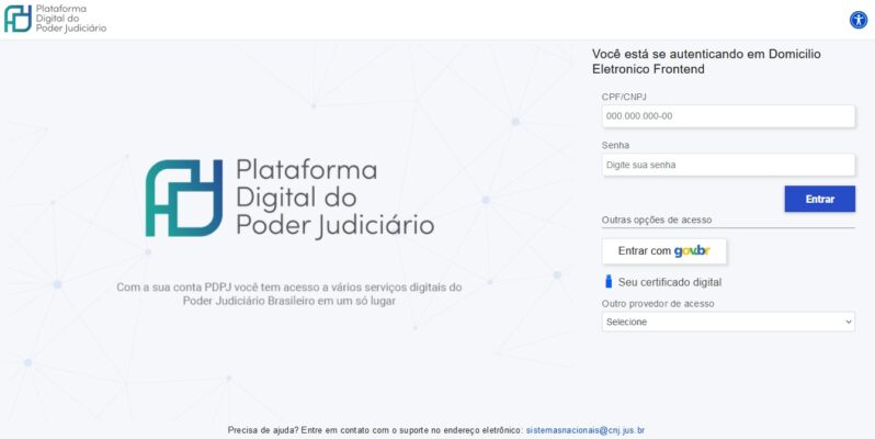 Plataforma Digital do Poder Judiciario