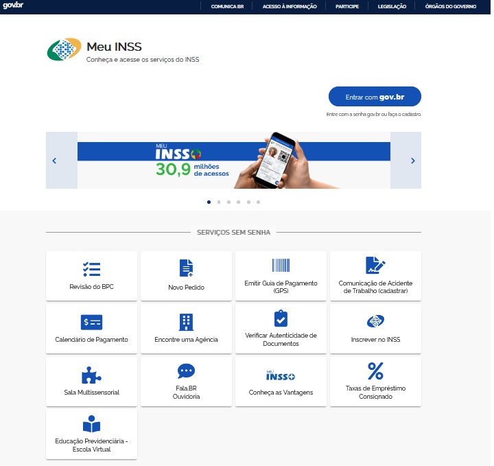 Meu INSS SITE