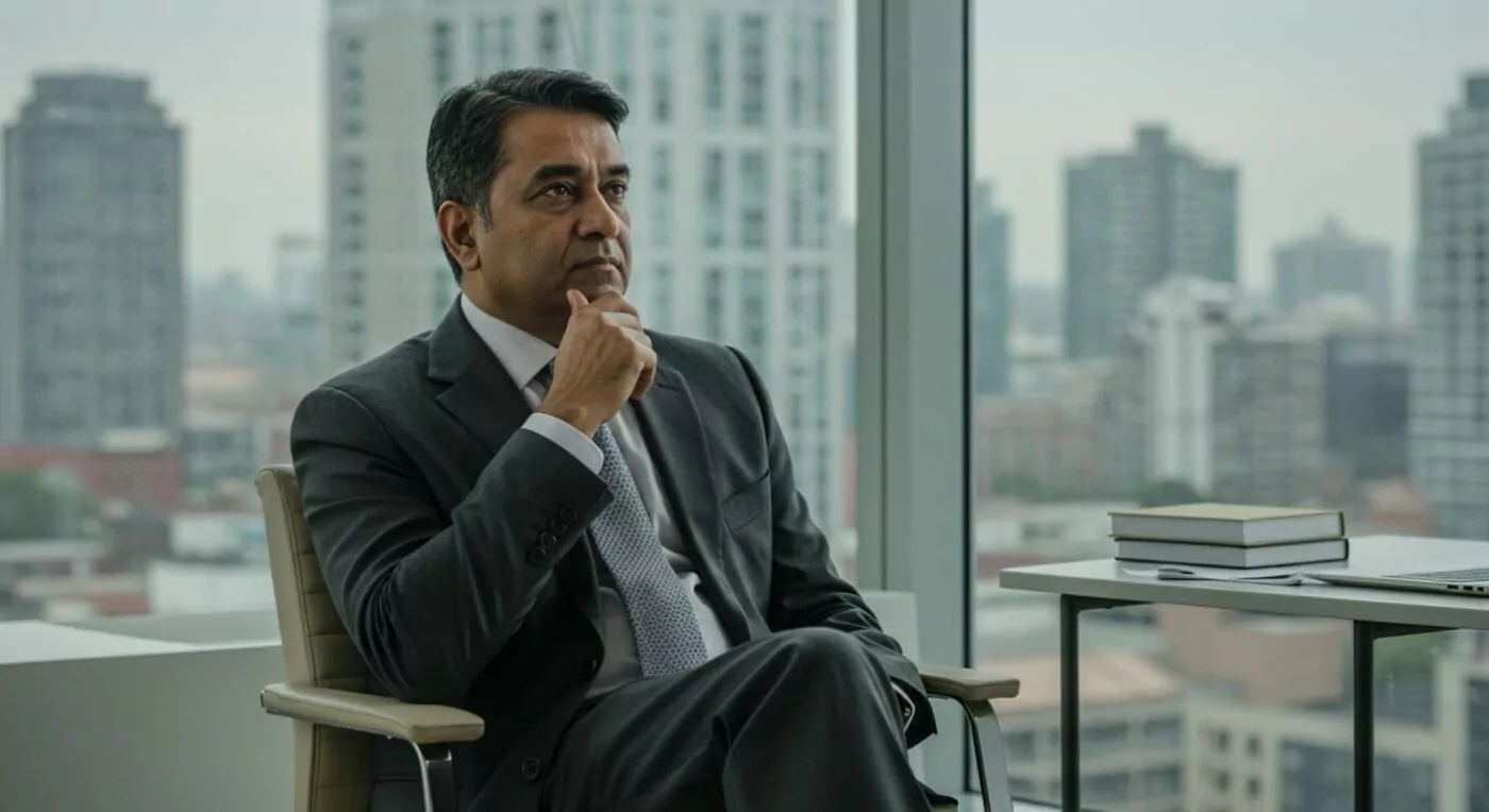 Contador sentado