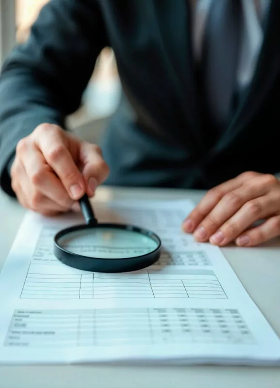 Uma auditoria garante que não existem fraudes